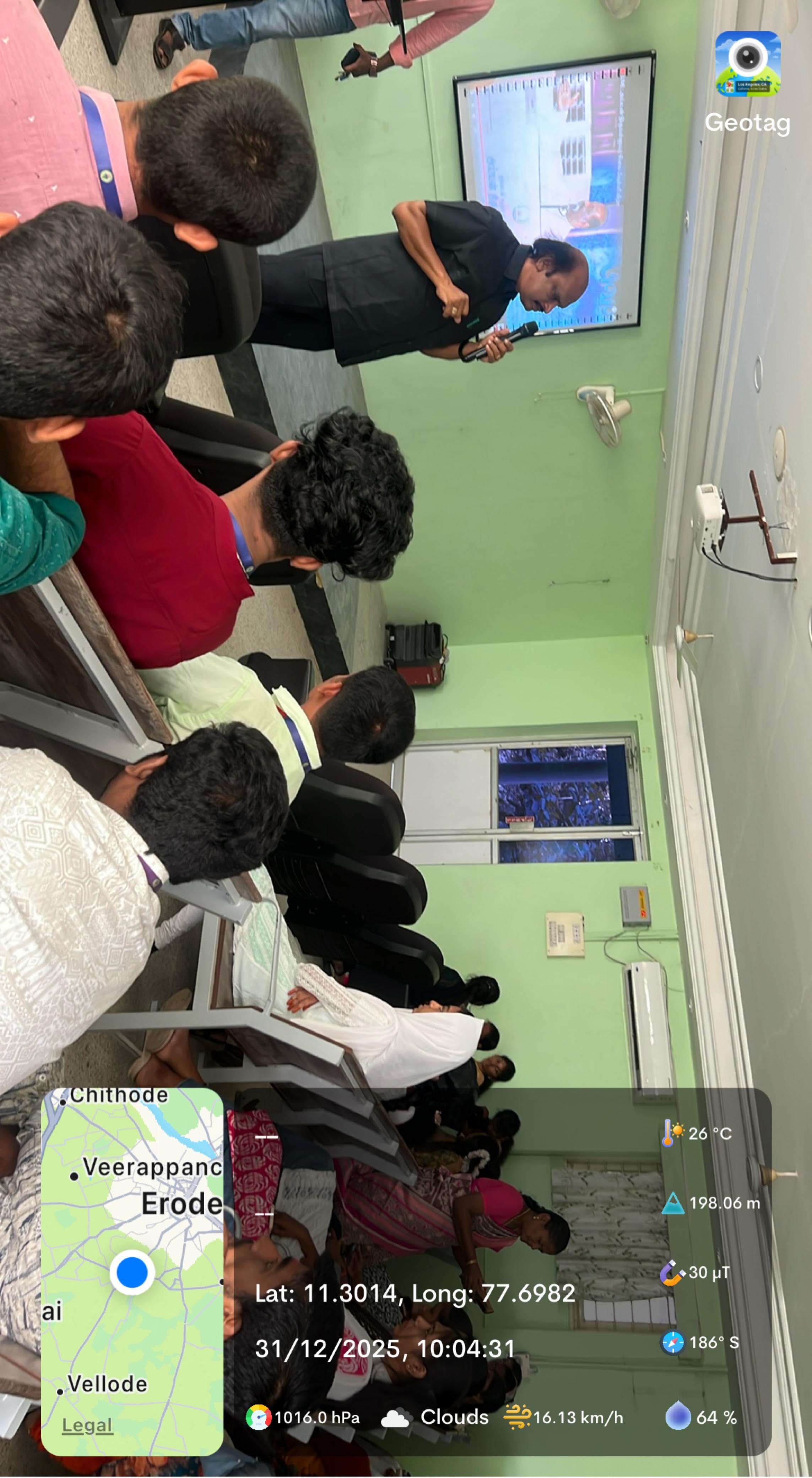 School children participating in educational activities organized by AARSH BHARAT SAMAJ