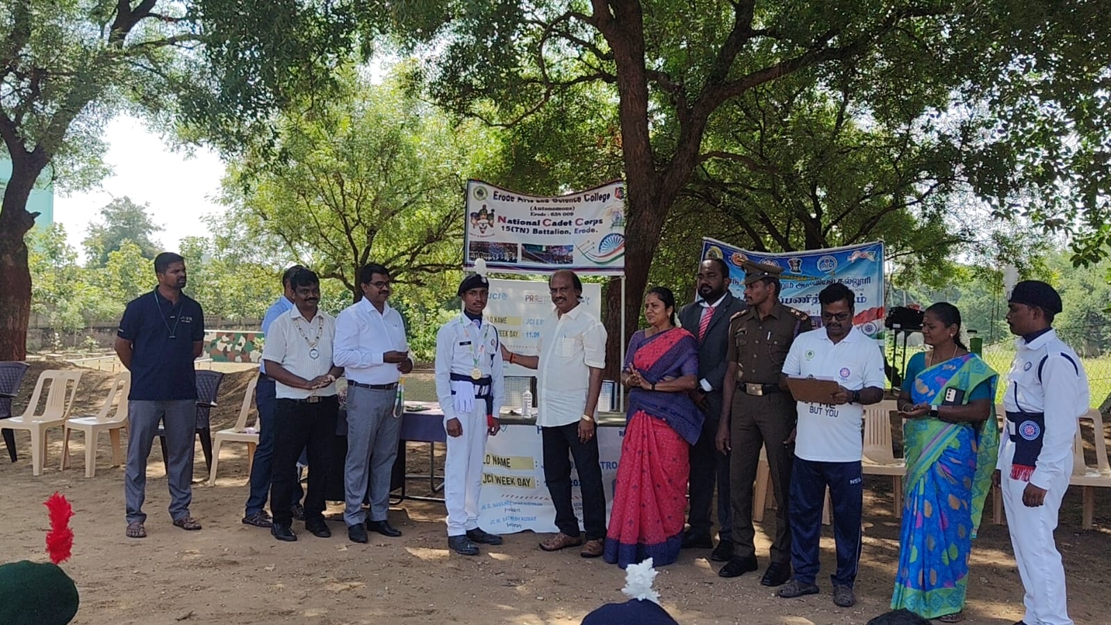 Trustees visiting community project sites