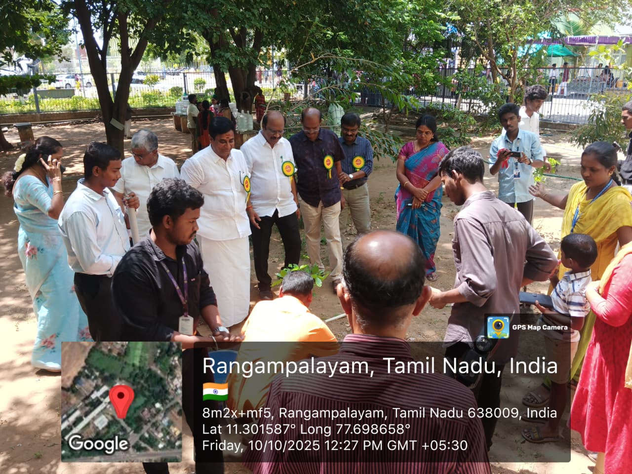 Inauguration of a new community service wing