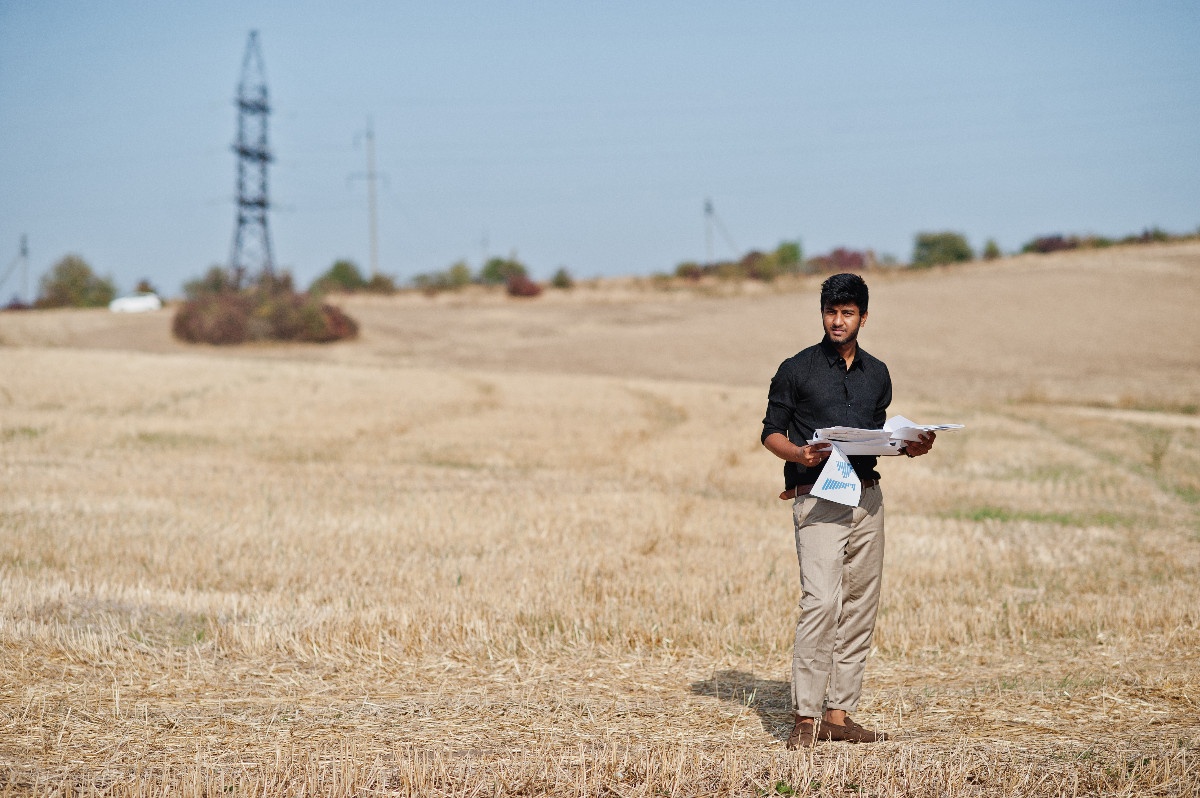Rural community benefiting from clean water and sanitation infrastructure